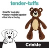 image:imageSmartPetLove Snuggle Puppy TenderTuffs Crinkle Dog Toy Plush HedgehogHappy Bear
