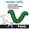 image:imageSmartPetLove Snuggle Puppy TenderTuffs Fetch Dog Toy Inchworm BoomerangGreen Inchworm