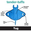 image:imageSmartPetLove Snuggle Puppy TenderTuffs Tug Dog Toy Blue Stingray  LargeBlue Stingray