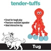 image:imageSmartPetLove Snuggle Puppy TenderTuffs Tug Dog Toy Blue Stingray  LargeOrange Octopus