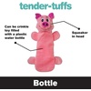 image:imageSmartPetLove Snuggle Puppy TenderTuffs Whisper Rabbit Crinkle Dog Toy Water Bottle Cover Dog Toy for Small Dogs Durable TearBlok Quiet Interactive Dog Chew ToyPig