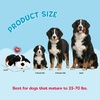 image:imageSnuggle Puppy Heartbeat Toy Calming Comfort Medium Breeds  GrayBernese