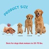image:imageSnuggle Puppy Heartbeat Toy Calming Comfort Medium Breeds  GrayBiscuit