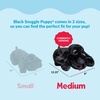 image:imageSnuggle Puppy Heartbeat Toy Calming Comfort Medium Breeds  GrayBlack