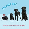 image:imageSnuggle Puppy Heartbeat Toy Calming Comfort Medium Breeds  GrayBlack