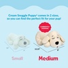 image:imageSnuggle Puppy Heartbeat Toy Calming Comfort Medium Breeds  GrayGolden