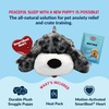 image:imageSnuggle Puppy Heartbeat Toy Calming Comfort Medium Breeds  GrayLarge Breed Great Dane