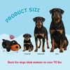 image:imageSnuggle Puppy Heartbeat Toy Calming Comfort Medium Breeds  GrayLarge Breed Rottie