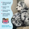 image:imageSnuggle Puppy Heartbeat Toy Calming Comfort Medium Breeds  GrayMerle
