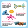 image:imageSnuggle Puppy Heartbeat Toy with 3 TenderTuffs Medium  BiscuitBiscuit Bundle 3