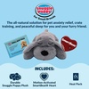 image:imageSnuggle Puppy Junior Heartbeat Toy Calming Comfort Small Breeds  BiscuitGray