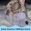 image:imageSnuggle Puppy Junior Heartbeat Toy Calming Comfort Small Breeds  BiscuitGray