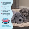 image:imageSnuggle Puppy Junior Heartbeat Toy Calming Comfort Small Breeds  BlackGray
