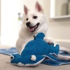 image:imageSnuggle Puppy TenderTuffs Dog Toy Plush Hammerhead Shark  LargeBlue