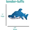 image:imageSnuggle Puppy TenderTuffs Dog Toy Plush Hammerhead Shark  LargeBlue