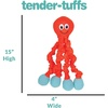 image:imageSnuggle Puppy TenderTuffs Tug Dog Toy Yellow Stingray  LargeOrange Octopus
