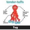image:imageSnuggle Puppy TenderTuffs Tug Dog Toy Yellow Stingray  LargeOrange Octopus