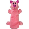 image:imageSmartPetLove Snuggle Puppy TenderTuffs Whisper Rabbit Crinkle Dog Toy Water Bottle Cover Dog Toy for Small Dogs Durable TearBlok Quiet Interactive Dog Chew ToyPig