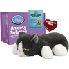 image:imageSnuggle Kitty Heartbeat Cat Toy Calming Comfort Kittens  Tan TigerGrey  White