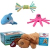 image:imageSnuggle Puppy Heartbeat Toy with 3 TenderTuffs Medium  BiscuitBiscuit Bundle 3