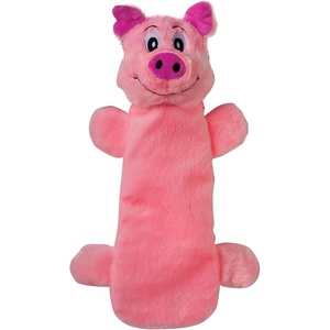 image:imageSmartPetLove Snuggle Puppy TenderTuffs Whisper Rabbit Crinkle Dog Toy Water Bottle Cover Dog Toy for Small Dogs Durable TearBlok Quiet Interactive Dog Chew ToyPig