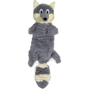 image:imageSmartPetLove Snuggle Puppy TenderTuffs Whisper Rabbit Crinkle Dog Toy Water Bottle Cover Dog Toy for Small Dogs Durable TearBlok Quiet Interactive Dog Chew ToyGray Fox