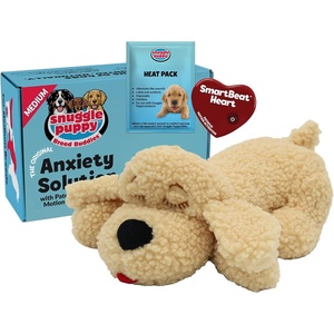 image:imageSnuggle Puppy Heartbeat Toy Calming Comfort Medium Breeds  GrayDoodle