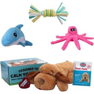 image:imageSnuggle Puppy Heartbeat Toy with 3 TenderTuffs Medium  BiscuitBiscuit Bundle 3