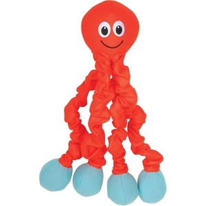 image:imageSnuggle Puppy TenderTuffs Tug Dog Toy Yellow Stingray  LargeOrange Octopus