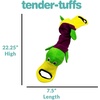image:imageSnuggle Puppy Extra Large TenderTuffs Plush Dog Toys Bundle  Whale Shark Tug Platypus and Starfish  Tough Marine Animal Squeaky Toys