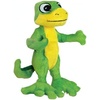 image:imageSnuggle Puppy TenderTuffs Easy Grab  Plush Dog Toys  Standing Stuffed Green Gecko with Tough Puncture Resistant Squeaker