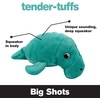 image:imageSnuggle Puppy TenderTuffs Extra Large Plush Dog Toys Bundle  XL Whale Shark and Manatee  Tough Marine Animal Squeaky Toys