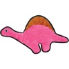 image:imageSnuggle Puppy TenderTuffs Crinkle  Tough Plush Dog Toy  Long Neck Pink Dinosaur with Crinkle Sound and Durable Stitching